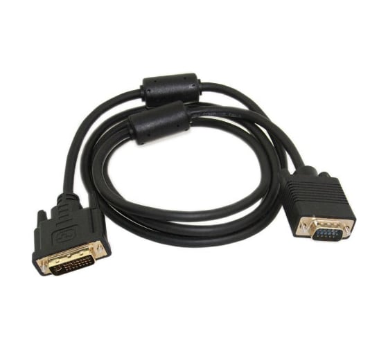 Кабель-переходник Telecom DVI /24+5/ - VGA_M/M, 1,8м TA680F-1.8M 1