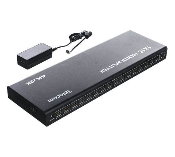 Разветвитель HDMI Telecom 1=16, 4k30 HZ TTS7015