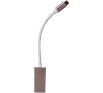 Кабель-адаптер Telecom TCA422 USB 3.1 Type-C/m - DisplayPort/f, 3840x2160, 30Hz, 10Gbps, 0,15m TCA422B