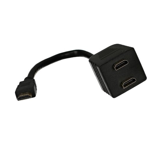 Кабель-разветвитель Telecom HDMI-M - 2X-HDMI-F, 0.2m TA653 1