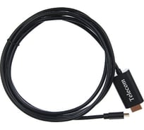 Кабель-адаптер Telecom USB 3.1 Type-C/m - HDMI A/m, 4K 30Hz, 1.8m TCC005-1.8M