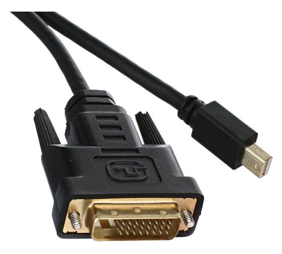 Кабель-переходник Telecom Mini-DisplayPort/M - DVI/M, 1,8м TA665-1.8M