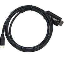 Кабель-адаптер Telecom USB 3.1 Type-C/m - HDMI A/m, 4K 60Hz, 1.8m TCC008-1.8M