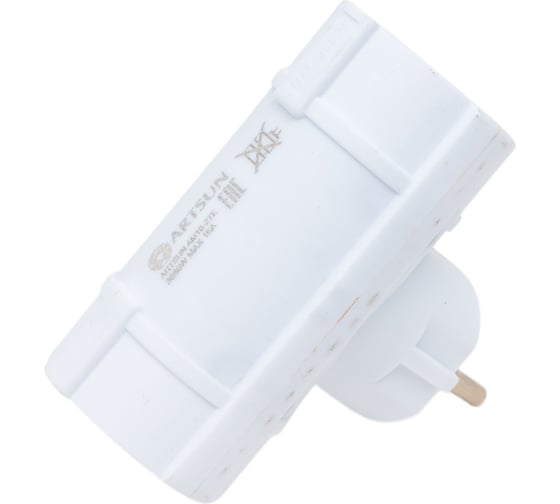 Разветвитель сетевой ARTSUN 250V MAX 16A AM16-2TЕ