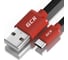 Кабель для зарядки телефона GCR TypeC, 0.15m, черный VIV51I905 1