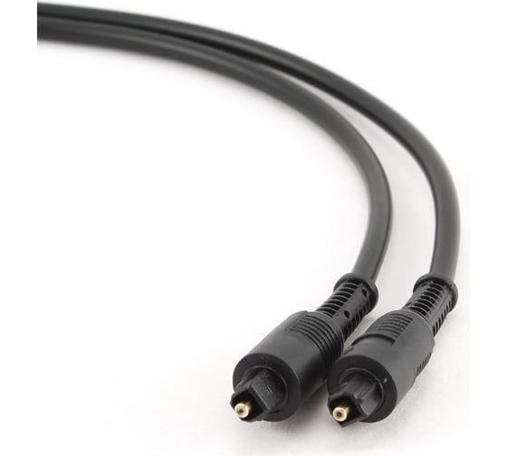 Оптический кабель Cablexpert Toslink 2xODT M/M, 3м, черный, пакет CC-OPT-3M