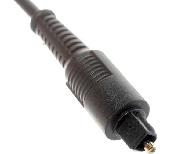 Оптический кабель Cablexpert Toslink 2xODT M/M, 3м, черный, пакет CC-OPT-3M