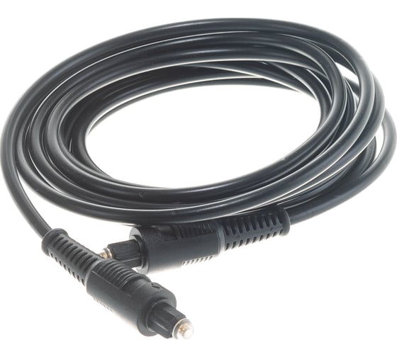 Оптический кабель Cablexpert Toslink 2xODT M/M, 3м, черный, пакет CC-OPT-3M
