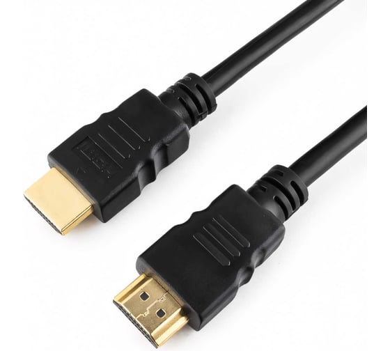 Кабель Cablexpert HDMI v2.0, 19M/19M, 7.5м, медь, черный, позолоченные разъемы, экран, пакет CC-HDMI4-7.5M
