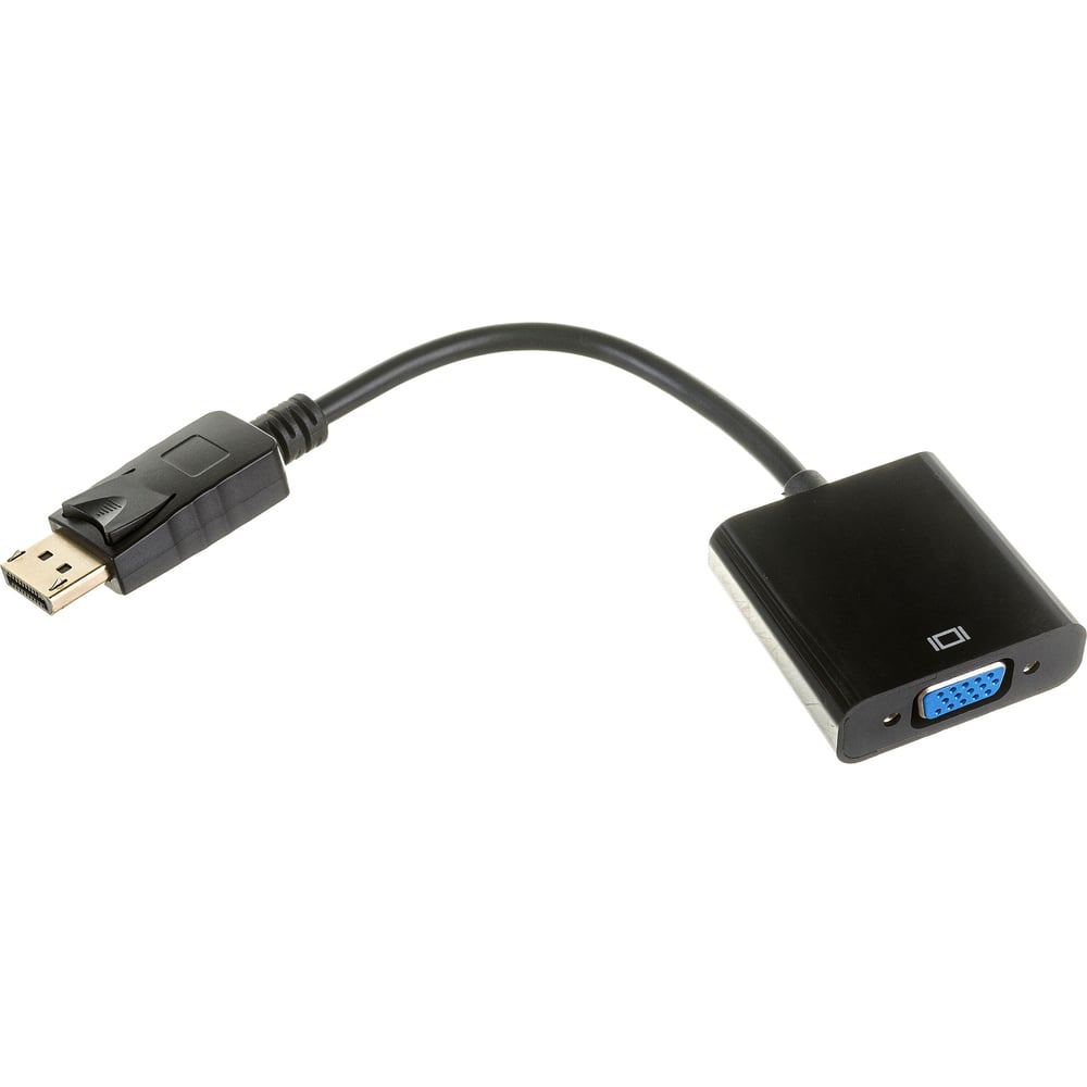 Переходник Cablexpert DisplayPort - VGA, 20M/15F, кабель 15см, пакет A ...