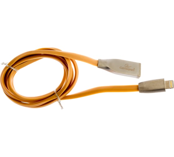 Кабель для Apple Cablexpert серия Gold, AM/Lightning, длина 1м, золотой, блистер CC-G-APUSB01Gd-1M 1