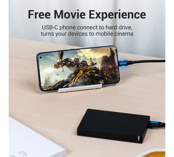 Кабель VENTION USB 3.0 CM/micro-B - 1м. CQABF