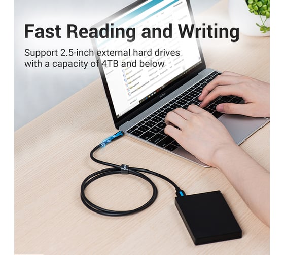 Кабель VENTION USB 3.0 CM/micro-B - 1м. CQABF