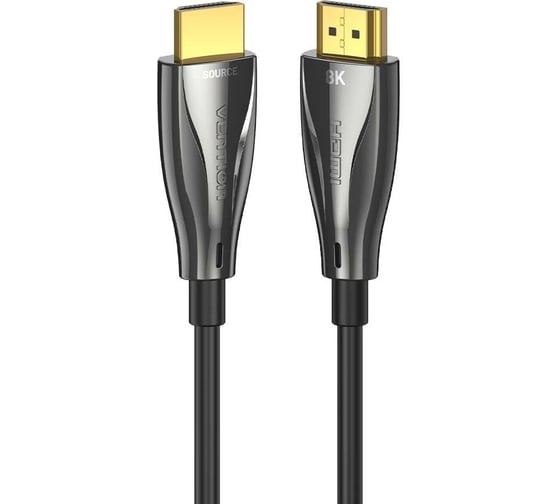 Кабель VENTION оптический HDMI v2.1 19M/19M - 20м. Черный ALBBQ