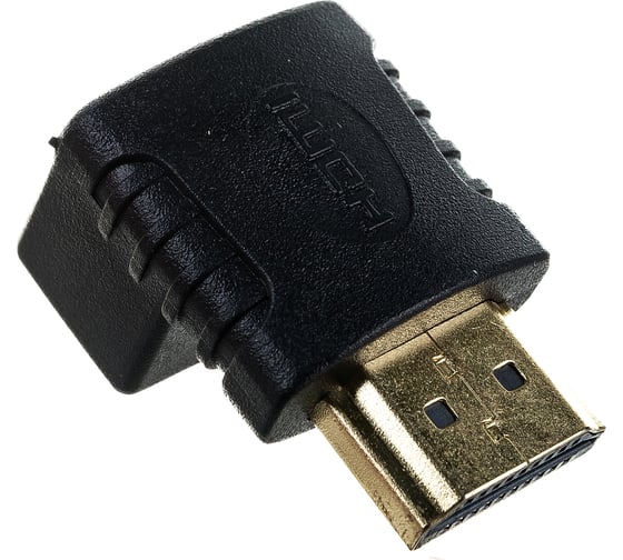 Переходник Cablexpert HDMI-HDMI, 19F/19M, угловой соединитель, 270 градусов A-HDMI270-FML