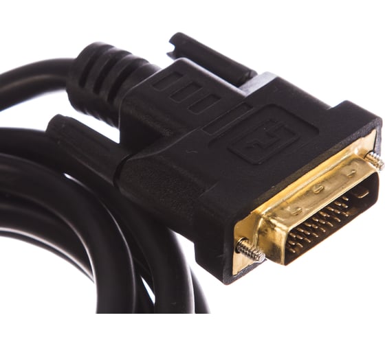 Кабель DisplayPort-DVI Cablexpert, 1.8м, 20M/25M, черный, экранированный, пакет, CC-DPM-DVIM-6