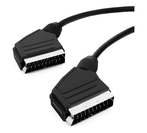 Кабель аудио/видео Cablexpert, SCART/SCART, 21pin, 3м CCV-518-3M