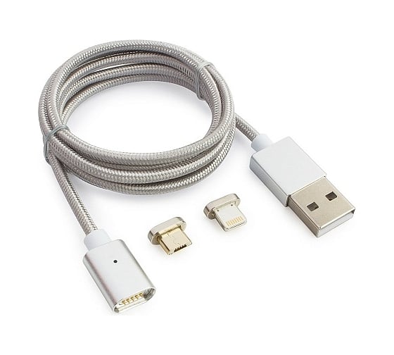 Кабель Cablexpert, магнитный, USB 2.0, CC-USB2-AMLM3-1M 1