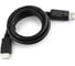 Кабель Cablexpert, DisplayPort-HDMI, 1м, 20M/19M, черный, экранированный, пакет, CC-DP-HDMI-1M 1