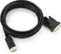 Кабель Cablexpert, DisplayPort-DVI, 3м, 20M/25M, черный, экранированный, пакет, CC-DPM-DVIM-3M 1