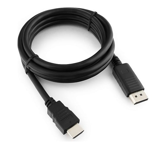 Кабель Cablexpert, DisplayPort-HDMI, 1.8м, 20M/19M, черный ...