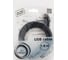 Кабель Cablexpert, удлинитель, USB2.0 Pro, AM/AF, 1.8м, экранированный, черный, CCF2-USB2-AMAF-6 3