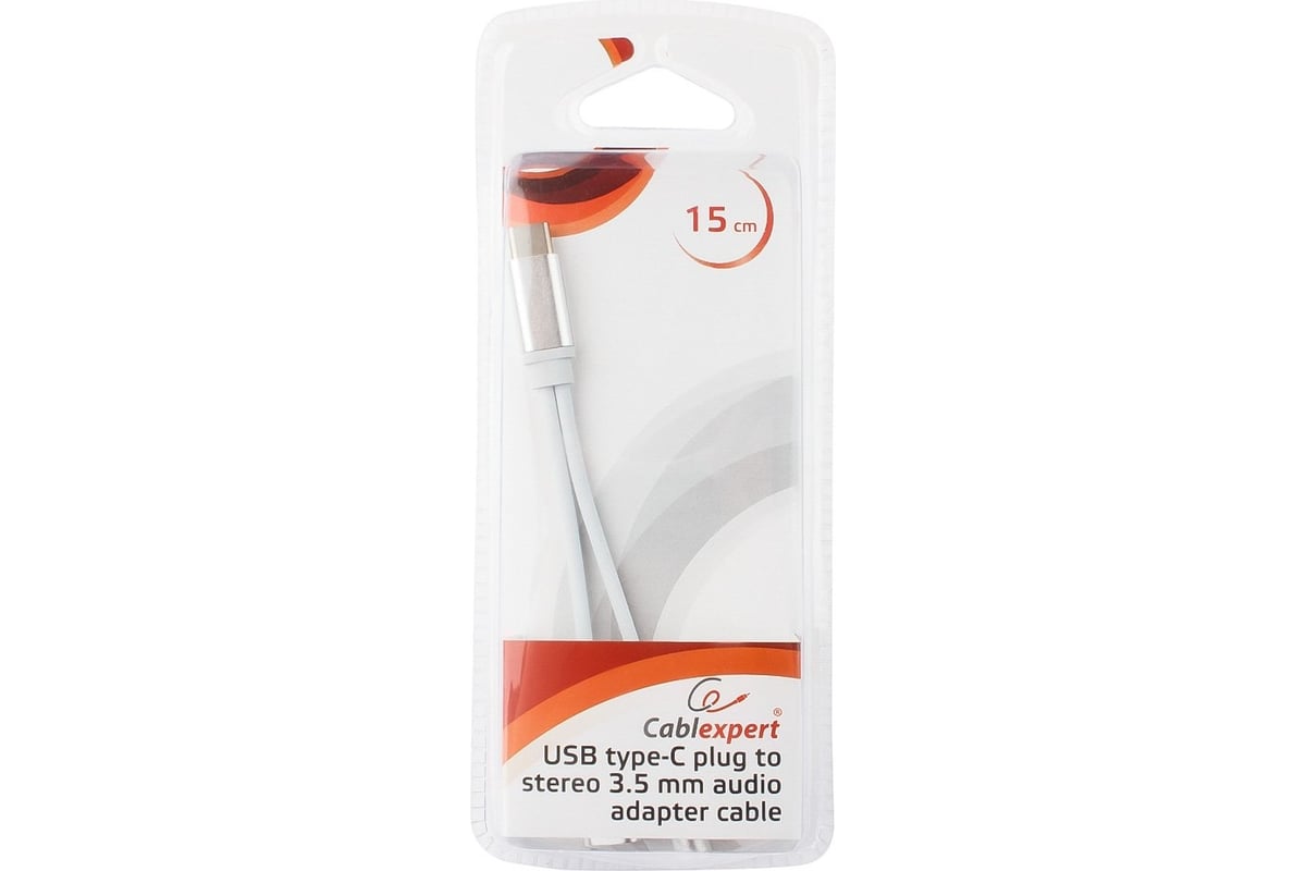Переходник USB Cablexpert USB Type-C/Jack3.5 F+Type-C F блистер CCA-UC3 ...