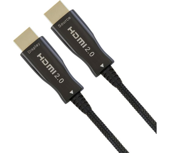 Активный оптический кабель Cablexpert Premium Series, HDMI v2.0, 19M/19M, позол.разъемы, экран AOC CCBP-HDMI-AOC-100M