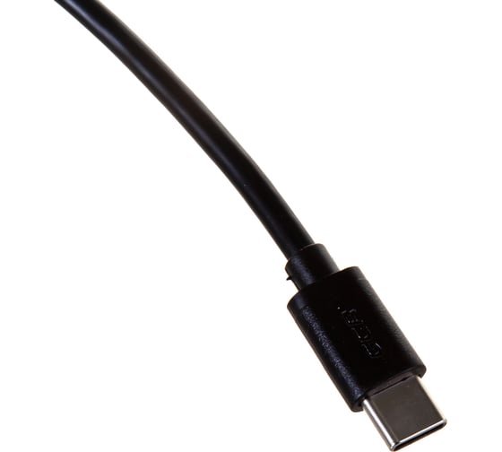 Кабель для зарядки телефона GCR TypeC, 1.8m, черный UC1AM-BB2S-1.8m
