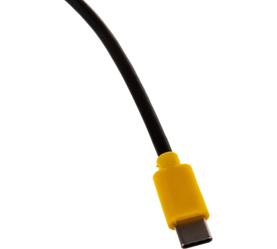 Кабель для зарядки телефона GCR TypeC, 2.0m, черный 51911