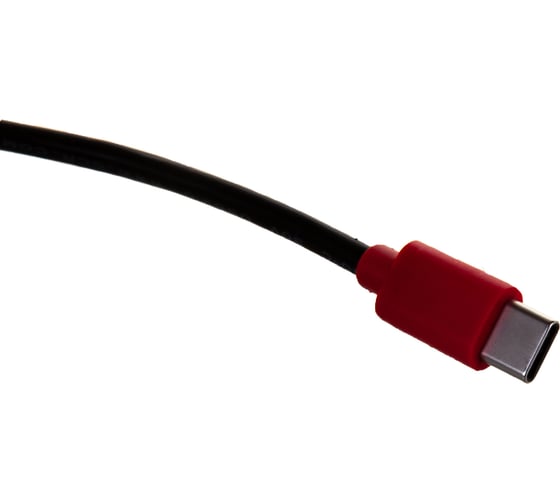 Кабель для зарядки телефона GCR TypeC, 2.0m, черный 51904