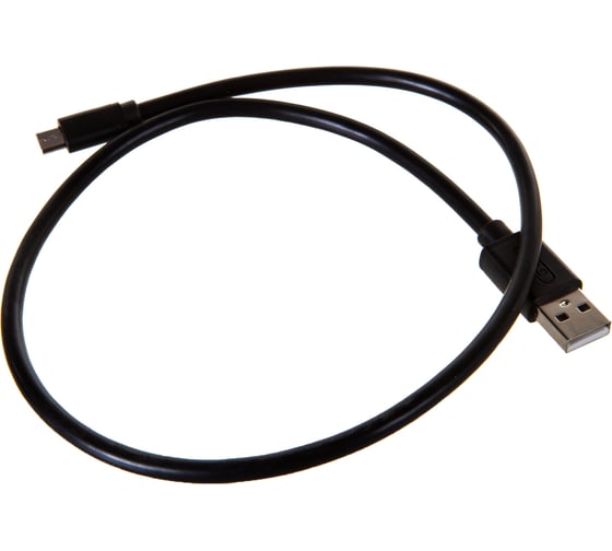 Усиленный кабель GCR для зарядки телефона, microUSB, 0.5m, черный UA2MCB1-BD2S-0.5m