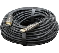 Активный оптический кабель Cablexpert Premium Series HDMI v2.0, 19M/19M, 80м, позол.разъемы, AOC CCBP-HDMI-AOC-80M