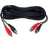 Шнур REXANT 2 RCA - 2 RCA, длина 7 метров, черный 17-0107 2