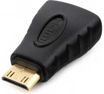 Переходник Cablexpert HDMI-mini HDMI, 19F/19M, золотые разъемы, пакет A-HDMI-FC