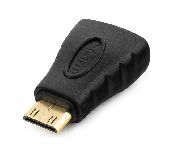 Переходник Cablexpert HDMI-mini HDMI, 19F/19M, золотые разъемы, пакет A-HDMI-FC 16206315