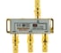 Сплиттер REXANT ТВ 5-1000 МГц GOLD 05-6102-1 6