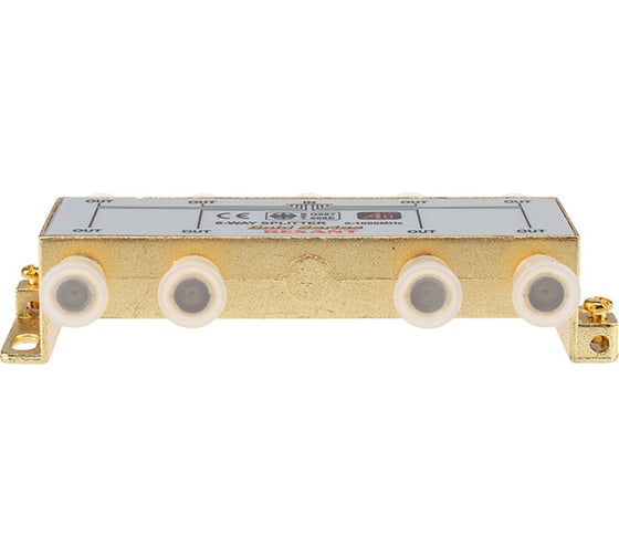 Делитель REXANT ТВ х 8 + 9шт. F BOX 5-1000 МГц  GOLD 05-6105-1
