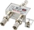 Делитель REXANT ТВ х 2 + 3шт. F BOX 5-1000 МГц Silver 05-6101 15