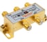 Делитель REXANT ТВх4 под F-разъем, 5-1000МГц, Gold (5 F-разъемов в комплекте) 05-6103-1 1