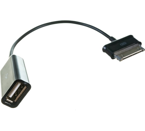 Кабель-переходник Cablexpert USB 2.0 OTG BM30pin/AM для планшетов Samsung 0.15м,черный, пакет A-OTG-AF30P-001