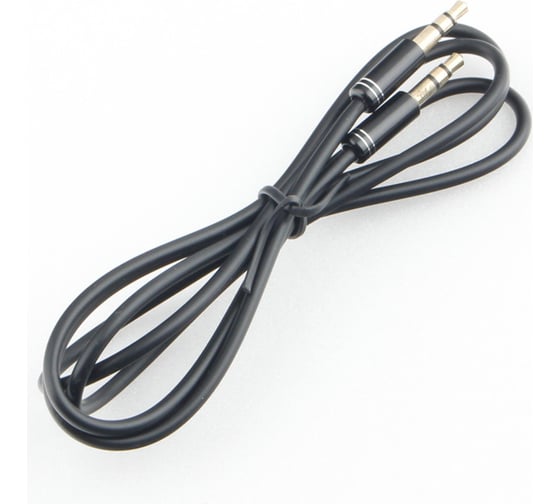 Аудио кабель Cablexpert Jack 3.5(M)/Jack 3.5(M), Mobile2, 1м, черный, коробка CCAB-02-35MM-1MB