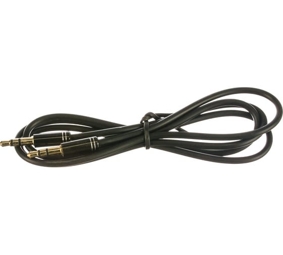 Аудио кабель Cablexpert Jack 3.5(M)/Jack 3.5(M), Mobile2, 1м, черный, коробка CCAB-02-35MM-1MB