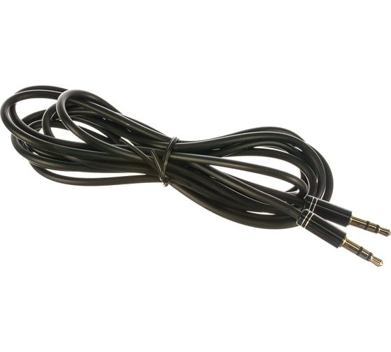 Аудио кабель Cablexpert Jack 3.5(M)/Jack 3.5(M), 2м, черный, коробка CCAB-02-35MM-2MB