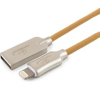 Кабель Cablexpert USB для Apple MFI AM/Lightning, длина 1 м, золотой, CC-P-APUSB02Gd-1M
