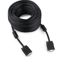 Кабель Cablexpert VGA Premium 15M/15M, 20 м, черный, CC-PPVGA-20M-B