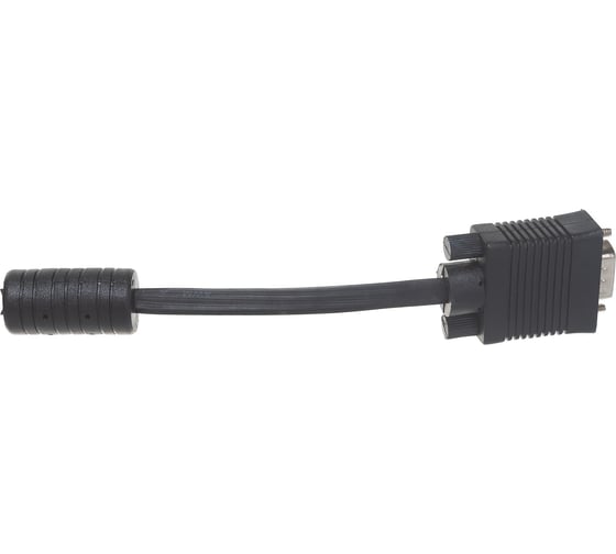 Кабель Cablexpert VGA Premium 15M/15M, 15 м, черный, CC-PPVGA-15M-B
