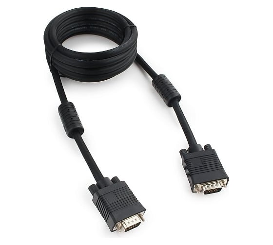 Кабель Cablexpert VGA Premium 15M/15M, 3.0 м, черный, CC-PPVGA-10-B 16205257