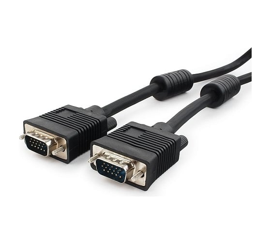 Кабель Cablexpert VGA Premium 15M/15M, 3.0 м, черный, CC-PPVGA-10-B