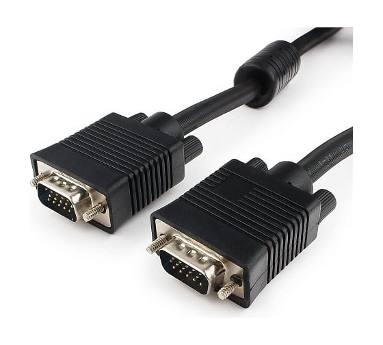 Кабель Cablexpert VGA Premium 15M/15M, 30 м, черный, CC-PPVGA-30M-B